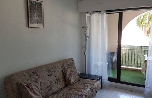 Plage d'Argeles Apartment | Residence with cosy apartment on the port, breathtaking sea and mountain views