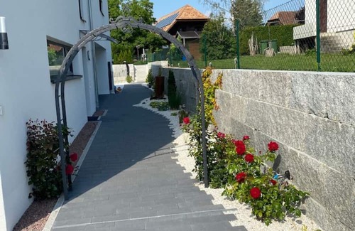 Gurmels Apartment | Peaceful Swiss Getaway w/Pool, Views & Near Bern