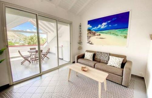 Cul de Sac House | Beautiful suite S2 pool sea view Pinel Island