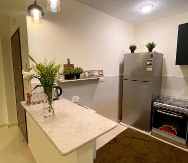 Madinaty Apartment | وحدة فندقيه للايجار بمدينتى بجانب الخدمات تطل على جاردن واسعه