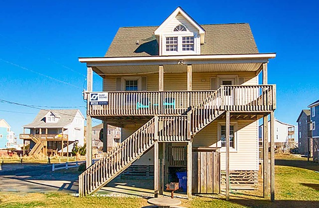 On Special - Relish in this Oceanview Rodanthe Home w/Hot Tub, Easy Beach Access