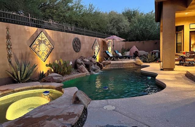 Pam and Glyn's Las Sendas Retreat. Furnished home with 31 night minimum rental