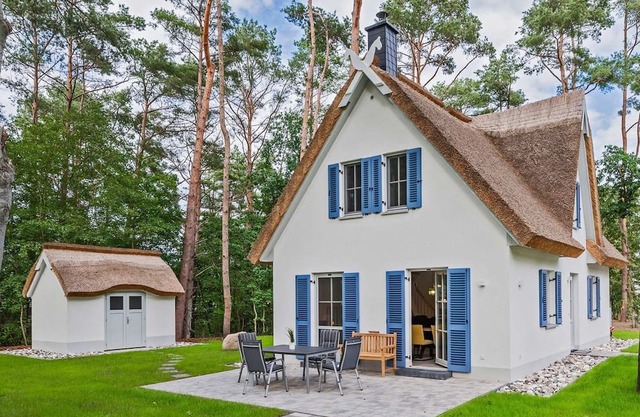 Ferienhaus Seeadler - Modernes Ferienhaus in Ruhiger Lage mit Parkplatz, Sauna und Wlan für bis zu 6