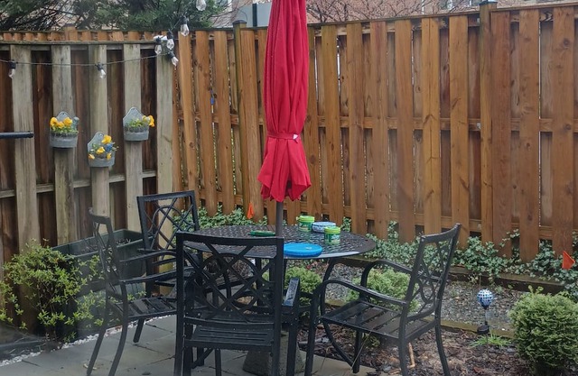 Studio apartment with separate entrance below townhome in Wheaton Maryland.