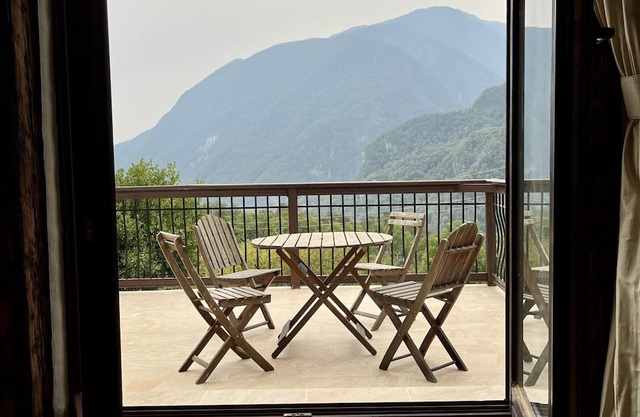 Hisa Hancnel sleeps 2-13 with stunning views near Kobarid and the Nadiza river.