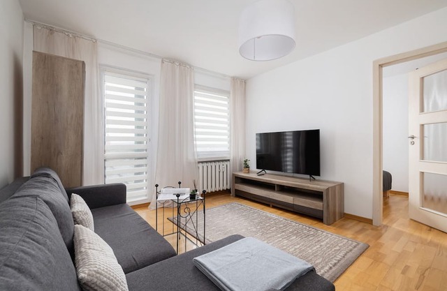 Grey Apartment in Katowice by Renters