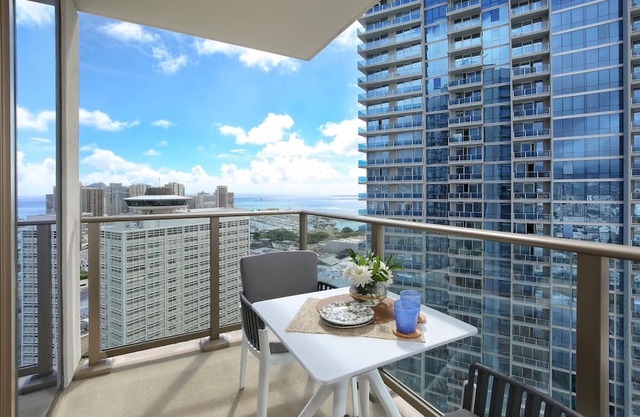 BRAND NEW Luxury Skyline Residence with Panoramic City & Partial Ocean Views!