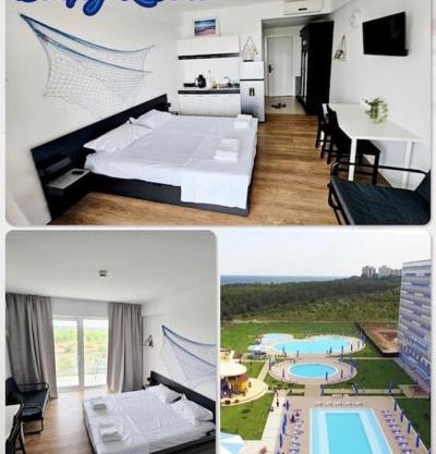 Studio cu piscină în Blaxy Resort