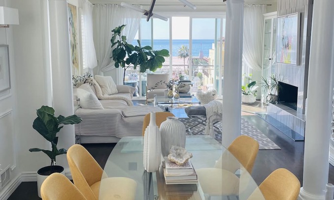 Hermosa Beach House | Stylish Mediterranean Gem across from the beach