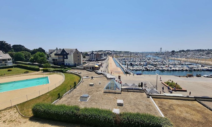 Arzon Apartment | Appartement en Duplex Avec vue Port Crouesty Pour Cinq Personnes