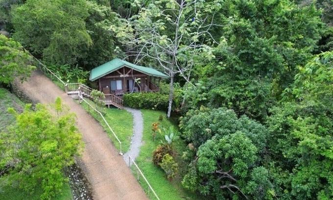 Uvita Cabin | Great views of Ocean and Jungle, Lots of Wildlife, Private Beach Club.....Wi-Fi!