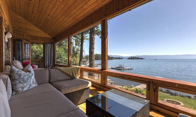 Somers Cabin | 1940 Cabin on Flathead Lake