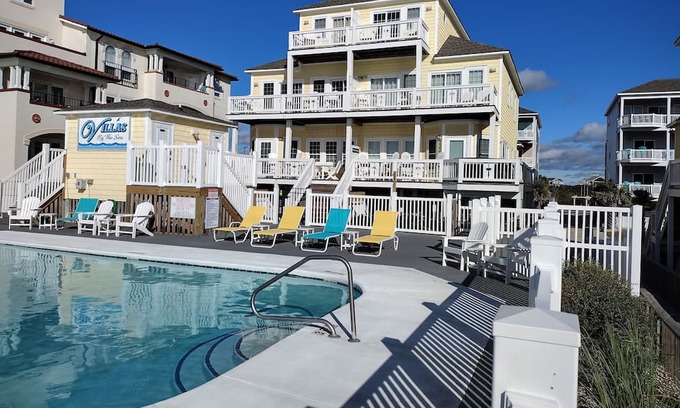 North Topsail Beach House | Oceanfront - Pool & Private Hot Tub on Oceanfront Deck - Spectacular Views