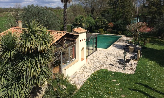 Saint-Christol-Les-Ales Apartment | gite, tennis pool in St Christol les Alès