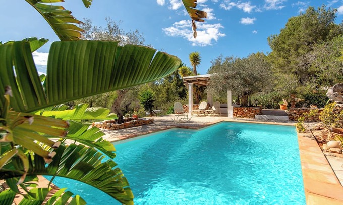 Santa Gertrudis Villa | Can Magrana: Rustic and secluded Villa in central Ibiza with private pool
