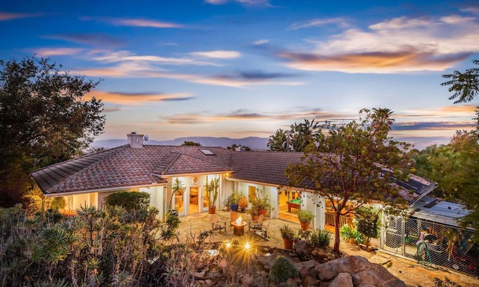 Valley Center Resort | Private Home on 9 Acres, View. Salt Water Pool & Spa. CLEAN FEE WAIVED