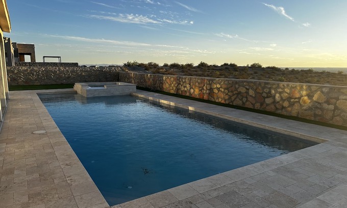 Biggs Field House | Beautiful East El Paso Home with a view and a pool!