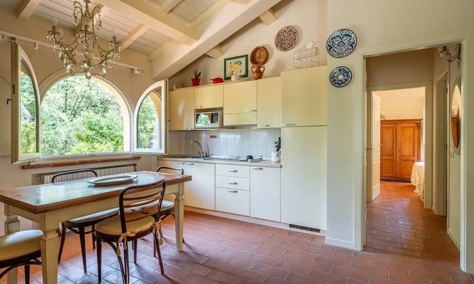 Montopoli in Val d'Arno Apartment | Authentic country house in the heart of Tuscany with bio pool and private patio