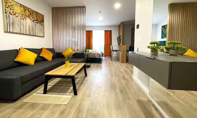 Sinaia Apartment | Green Charm Studio with private parking