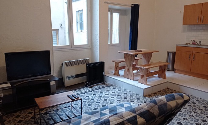 Saint-Marcellin Apartment | Lovely studio with mezzanine in the heart of Saint Marcellin
