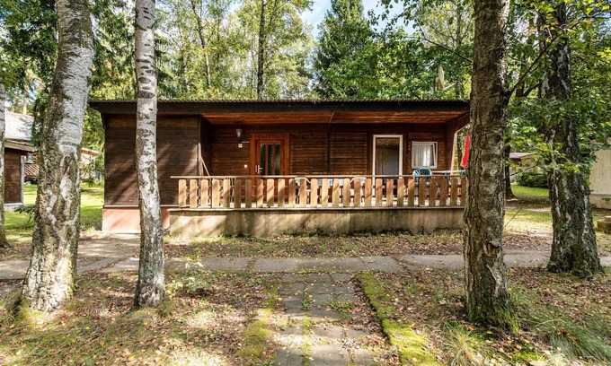 Kollm House | Bungalow '12 - Finnhütte' with Private Terrace and Shared Garden
