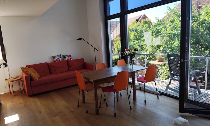 Konstanz-Dettingen Apartment | Welcome: Stylish, bright and loft-like vacation apartment near Lake Constance