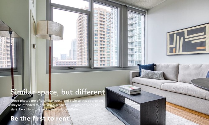West Loop Gate Apartment | Blueground | West Loop Gate, rooftop, nr Riverwalk