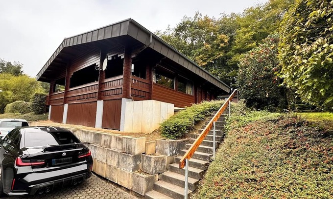Gunderath House | Finnish log cabin in the heart of the Vulkaneifel. Pet friendly!