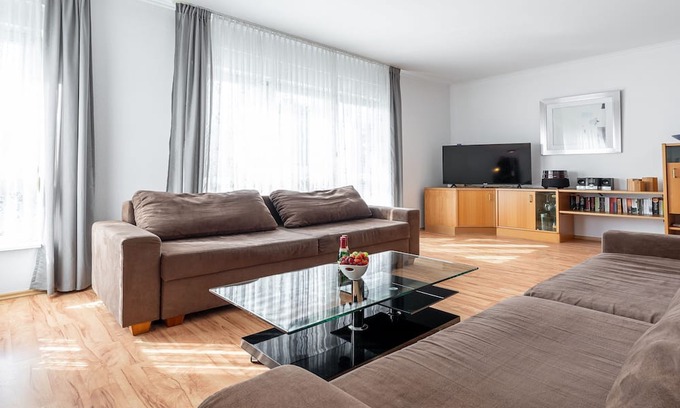 Koserow Apartment | Apartment Vineta with two balconies and bio-fireplace