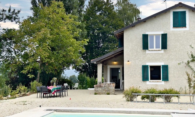 Cossano Belbo House | Casale Bera, hills view, private pool and garden