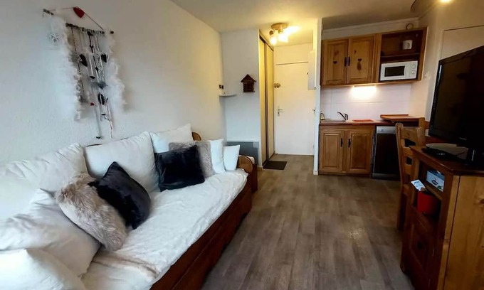 Reallon Apartment | Relais Residence - Apartment 4/5 sleeping accommodations mountain view in Réallon