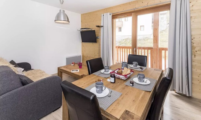 Les Claux Apartment | 2P4 modern apartment - Les Chalets Des Rennes