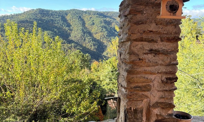 Beaumont House | Charming stone house with breathtaking views of the Ardèche countryside.