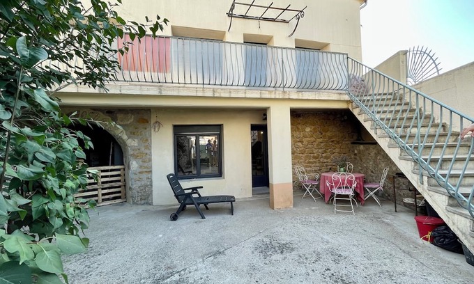 Vallon-Pont-d'Arc Apartment | Charming new T2 apartment 2 minutes walk from the village center