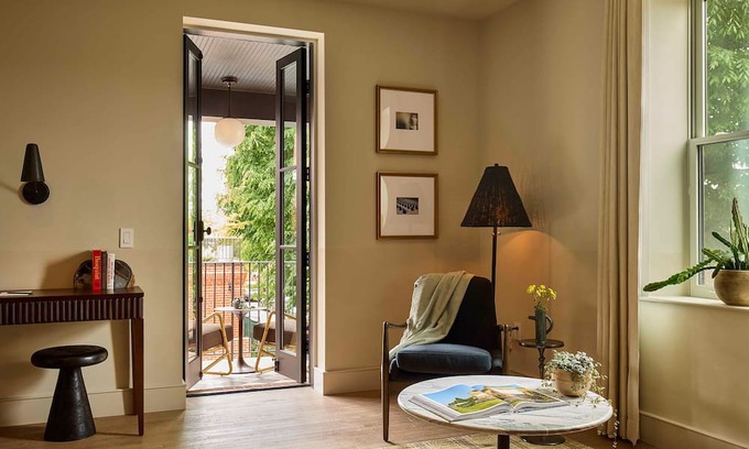Fishtown House | 1BR Queen Suite at Anna & Bel w/Heated Pool and Open-Air Courtyard in Fishtown