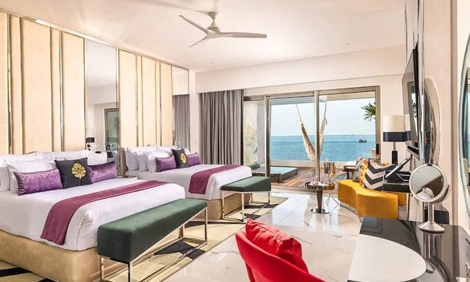 Puerto Juarez Apartment | Mousai Cancun: 5-Diamond Ocean View 2 Bedroom Suite